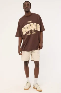 Classic Front Tee Chocolate