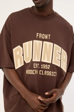 Classic Front Tee Chocolate