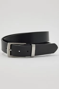 Classic Leather Belt Black