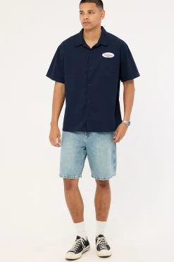 Classic SS Work Shirt Navy