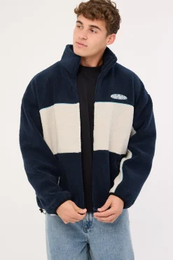 Clipper Sherpa Jacket Blue