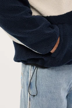 Clipper Sherpa Jacket Blue
