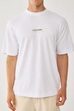 Club 1993 Heavyweight Boxy Tee White