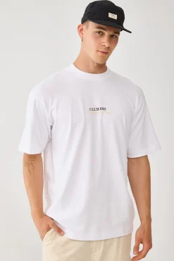 Club 1993 Heavyweight Boxy Tee White