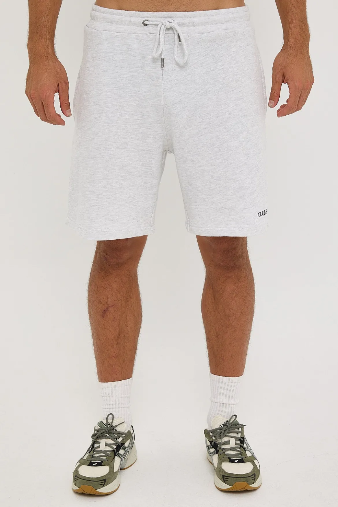 Club 1993 Loopback Short Snow Marle
