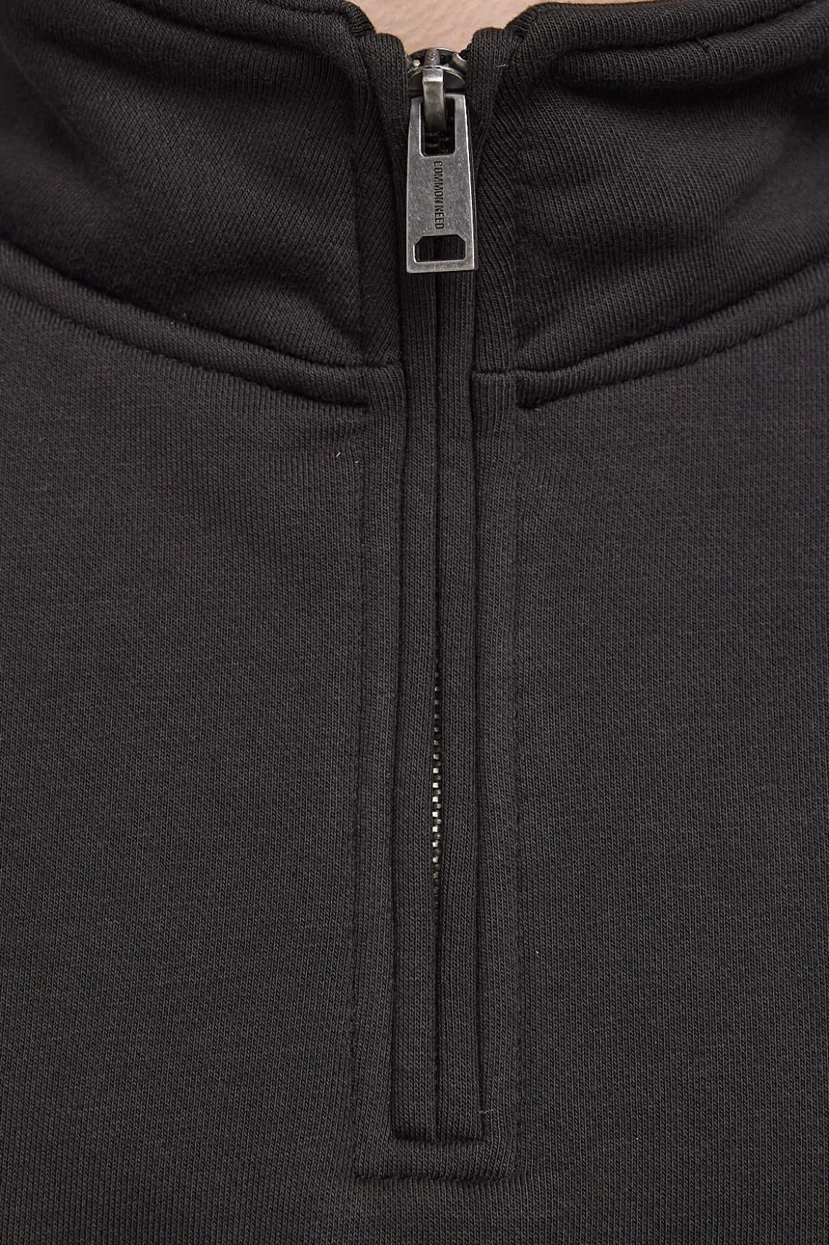 Club 1993 Quarter Zip Sweater Off Black
