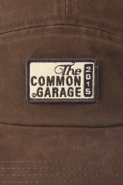 Coach 5 Panel Cap Washed Brown
