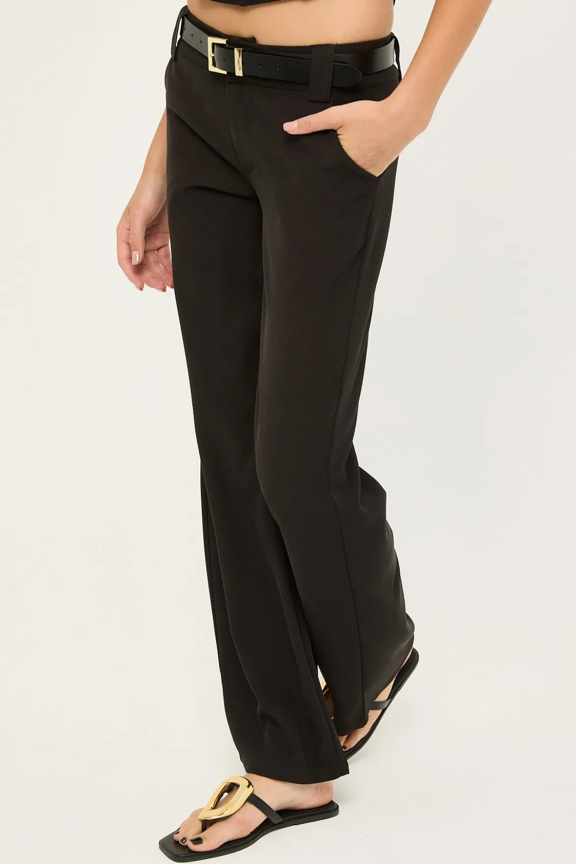 Cocona Low Rise Pant Black