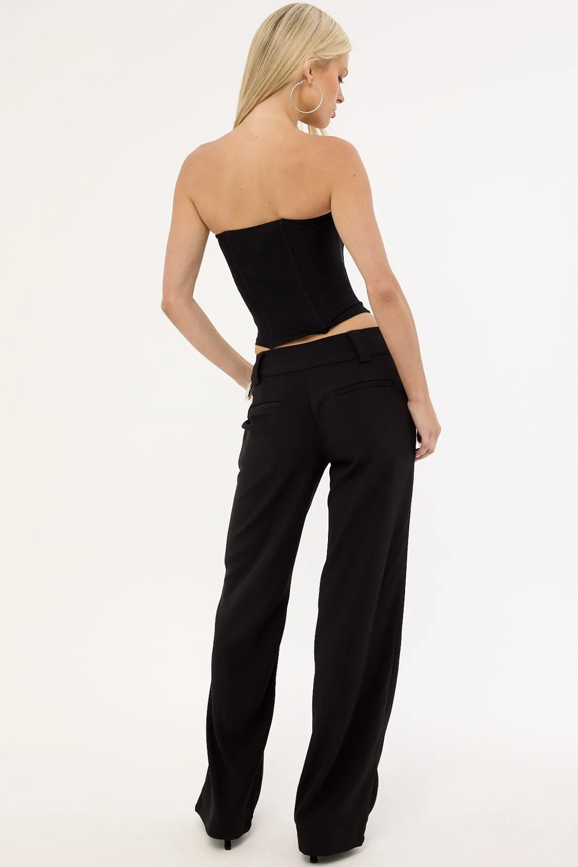 Cocona Low Rise Recycled Pant Black