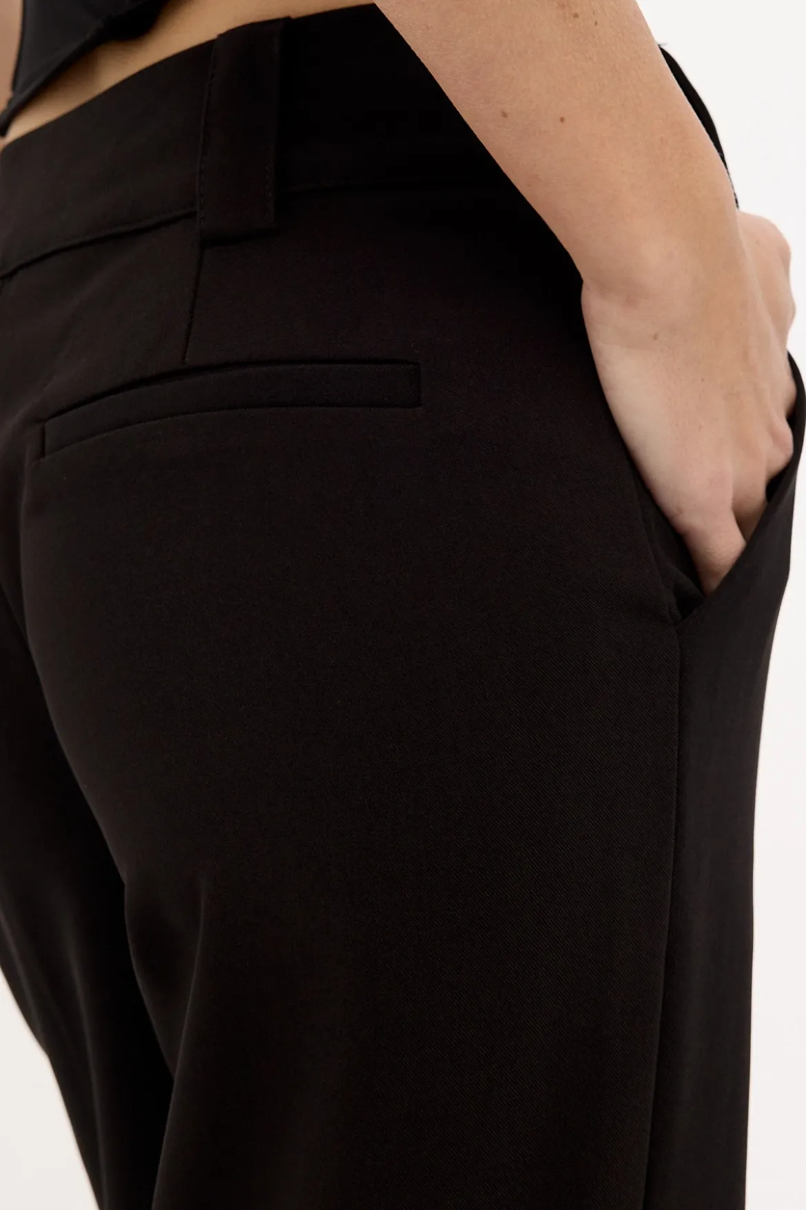Cocona Low Rise Recycled Pant Black