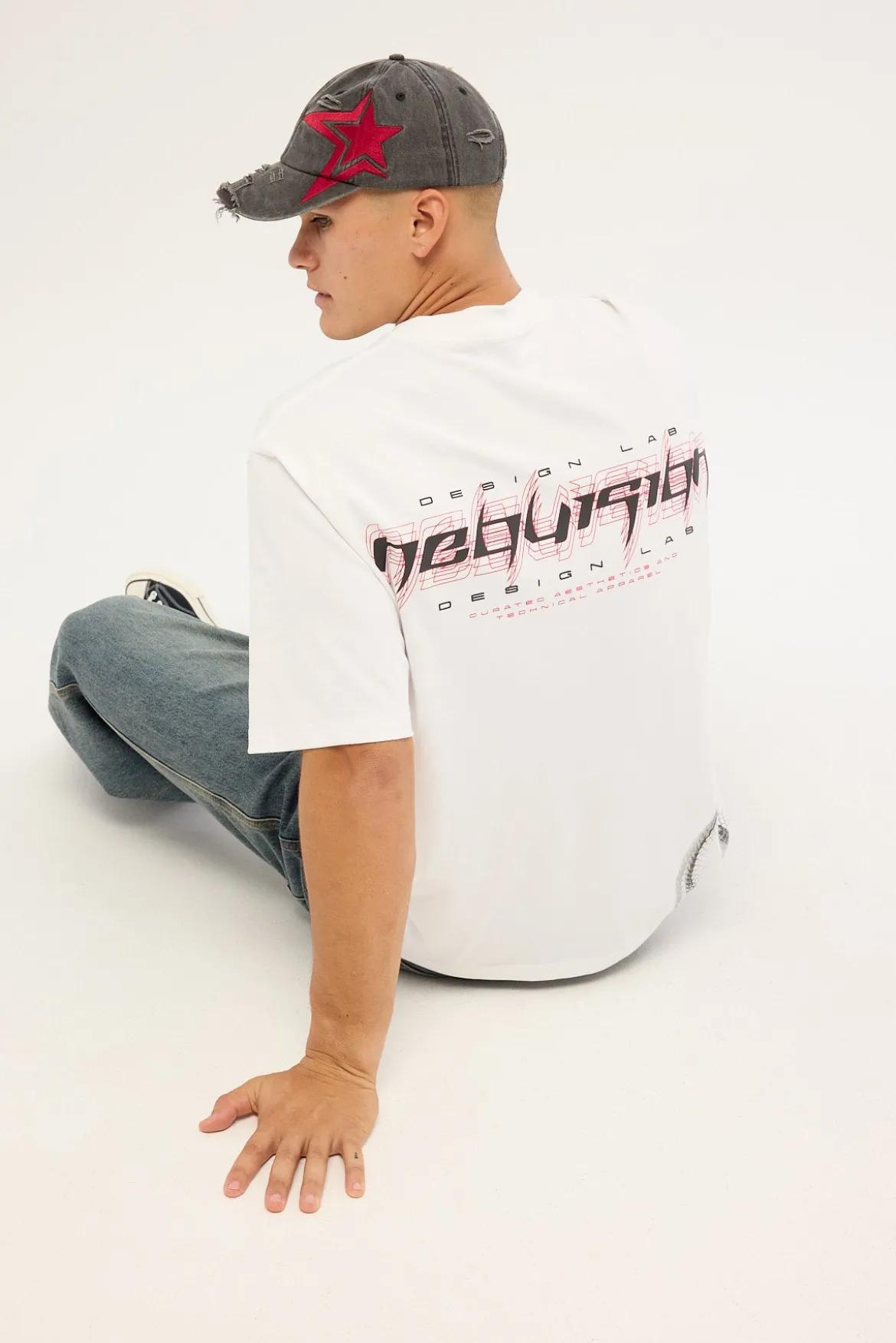 Coil Street Super Heavy Tee White