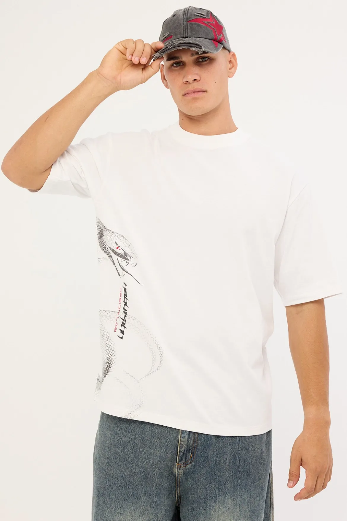 Coil Street Super Heavy Tee White