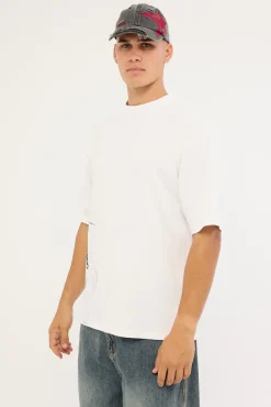 Coil Street Super Heavy Tee White