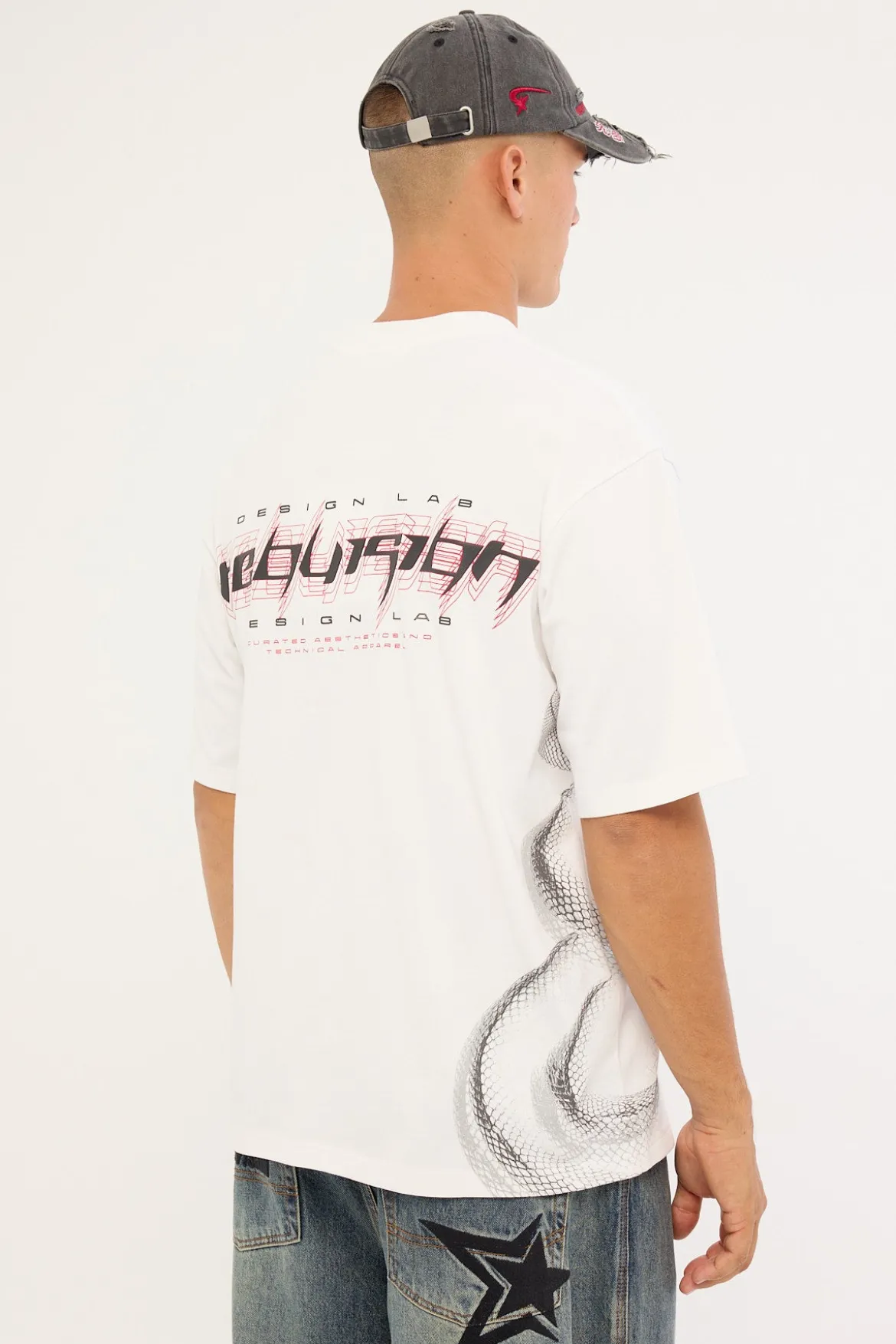Coil Street Super Heavy Tee White