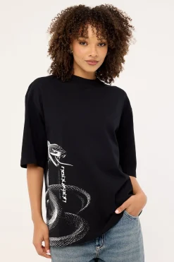 Coil Street Super Heavy Tee Black