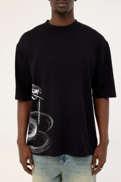 Coil Street Super Heavy Tee Black