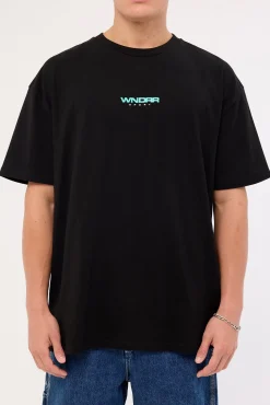Collective Box Fit Tee Black