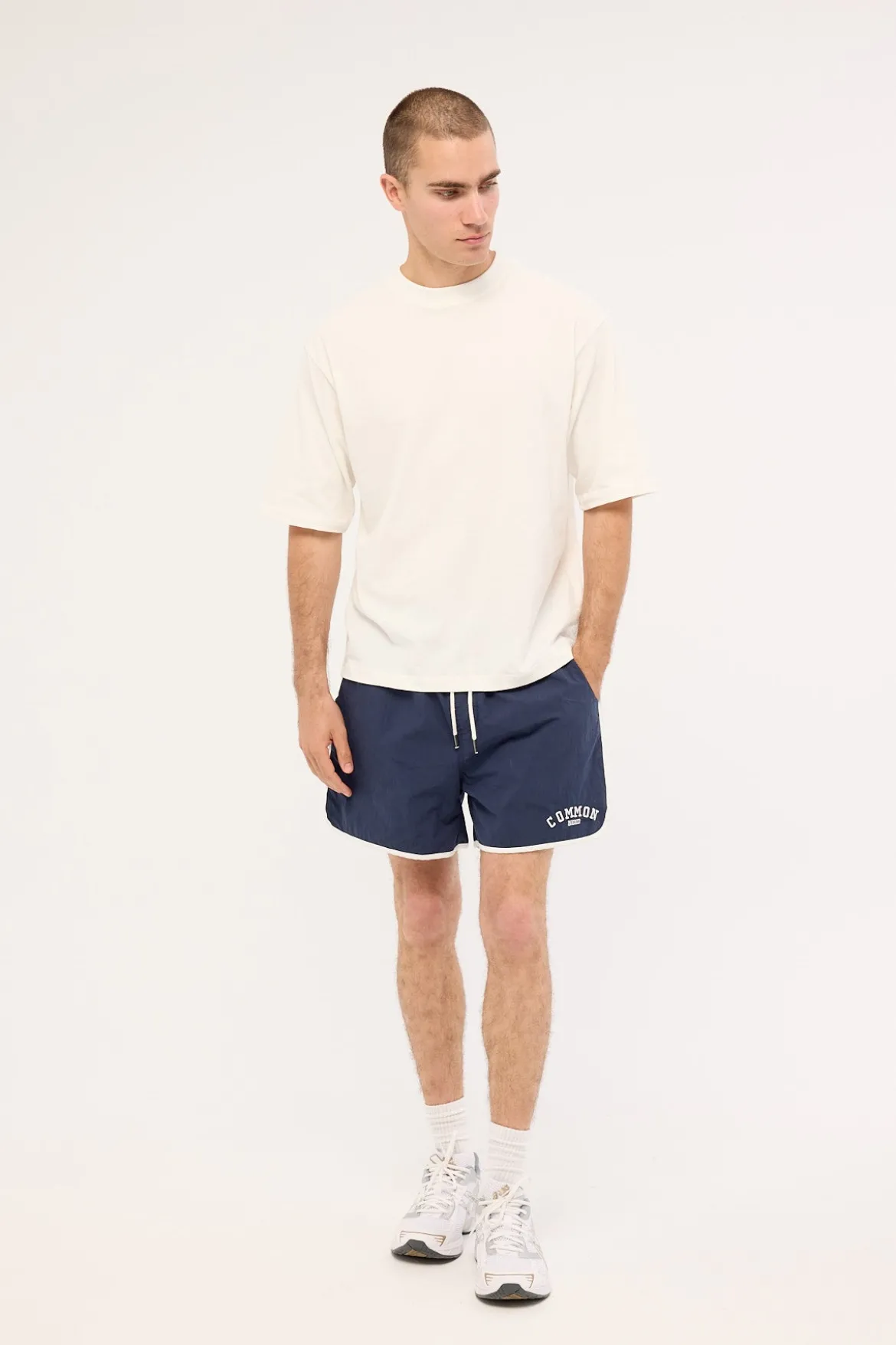 Collegiate 15 Elastic Waist Short Navy