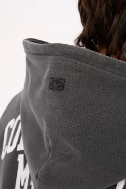 Collingwood Vintage Hoodie Pigment Asphalt