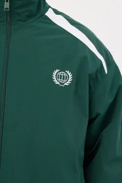 Colt Panelled Spray Jacket Dark Green