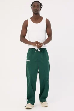 Colt Panelled Track Pant Dark Green