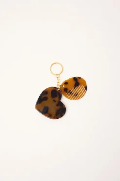 Comb on the go Keyring Tortoise