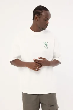 Combat Oversized Tee Off White