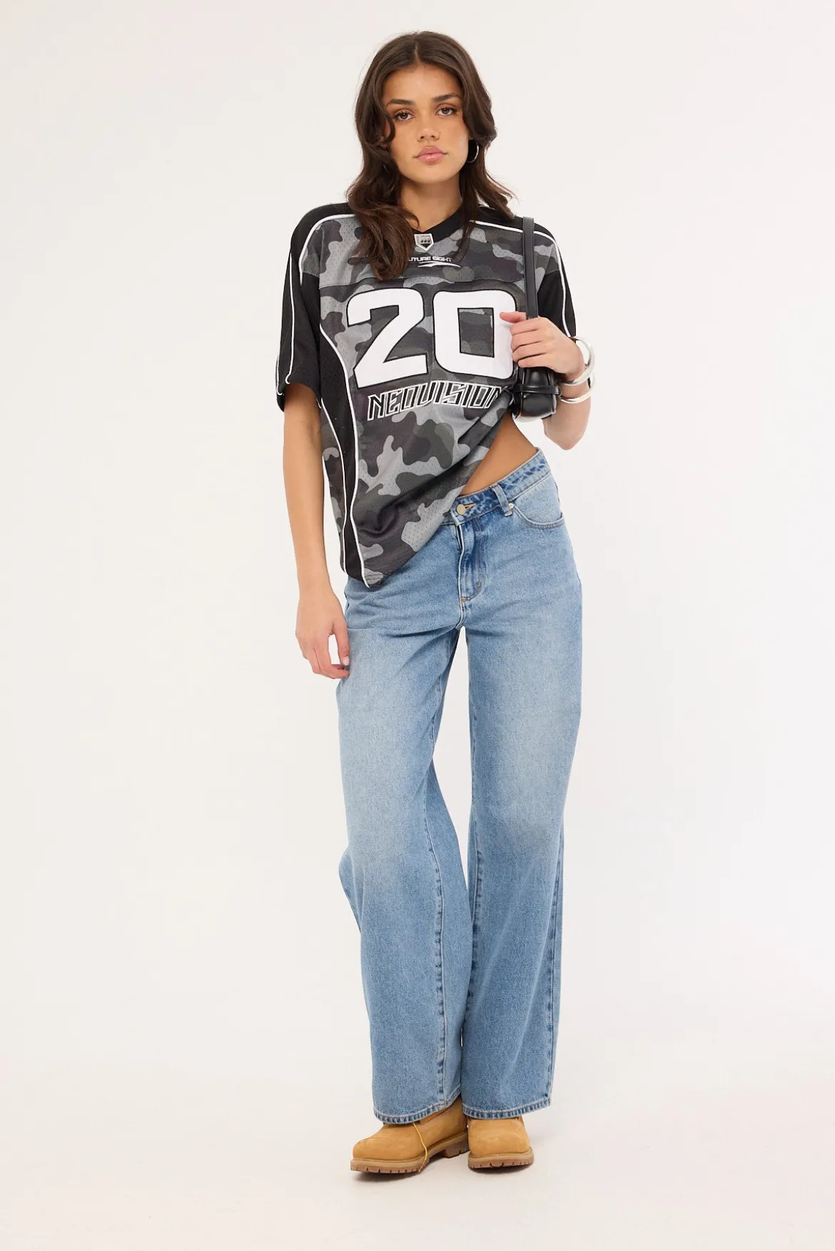 Commando V Neck Jersey Camo