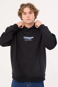 Compose Boxy Hoodie Black