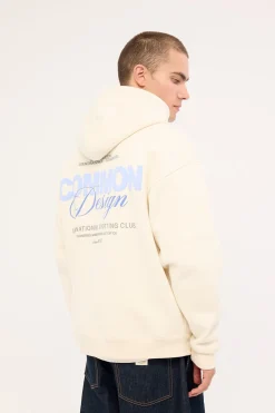 Compose Boxy Hoodie Off White