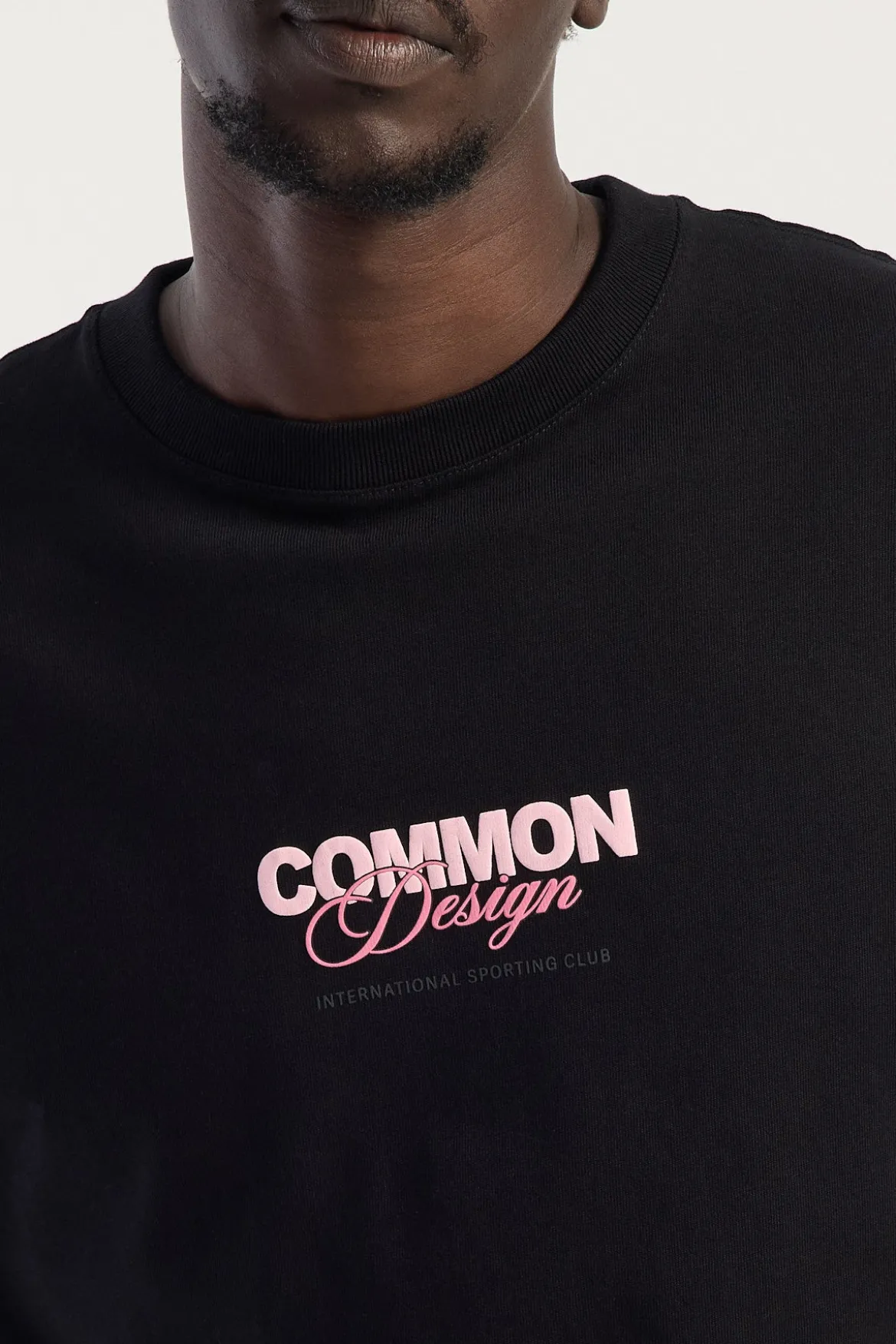 Compose Heavyweight Easy Tee Jet Black