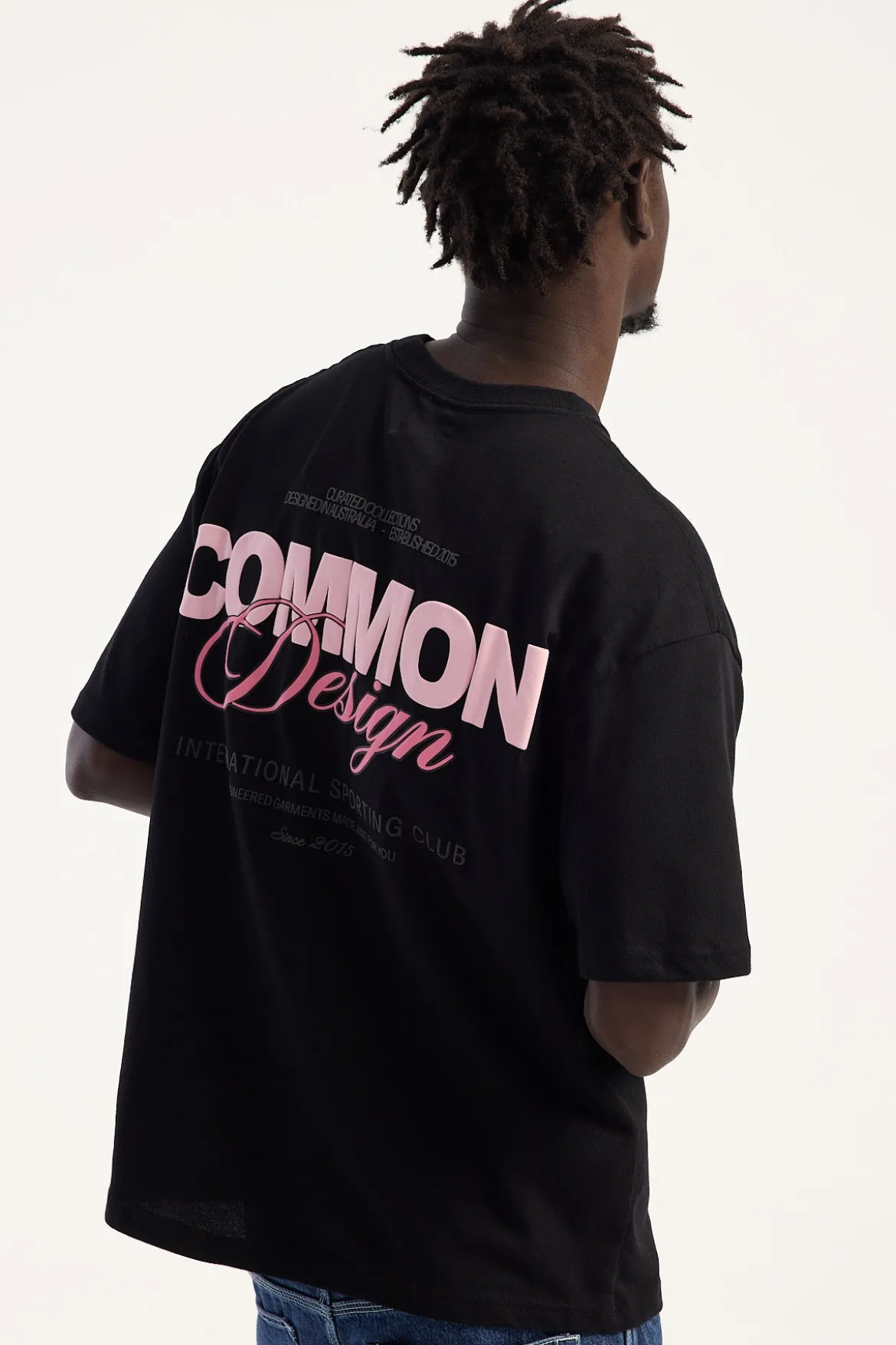 Compose Heavyweight Easy Tee Jet Black