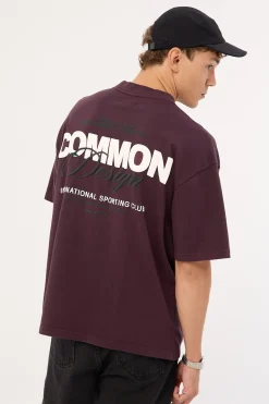 Compose Heavyweight Easy Tee Washed Plum