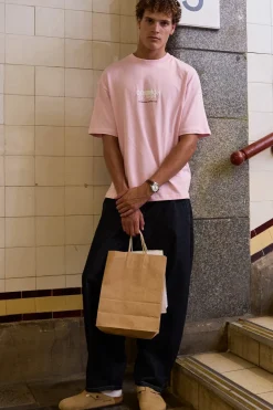 Compose Heavyweight Easy Tee Pink