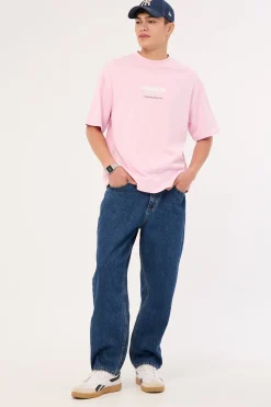 Compose Heavyweight Easy Tee Pink