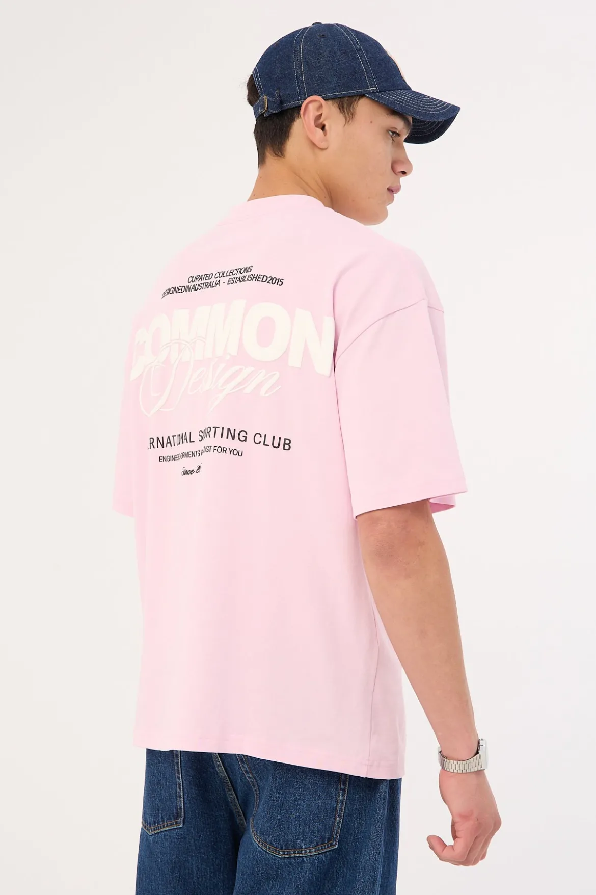 Compose Heavyweight Easy Tee Pink