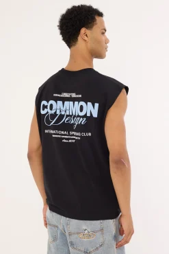 Compose Muscle Tank Black