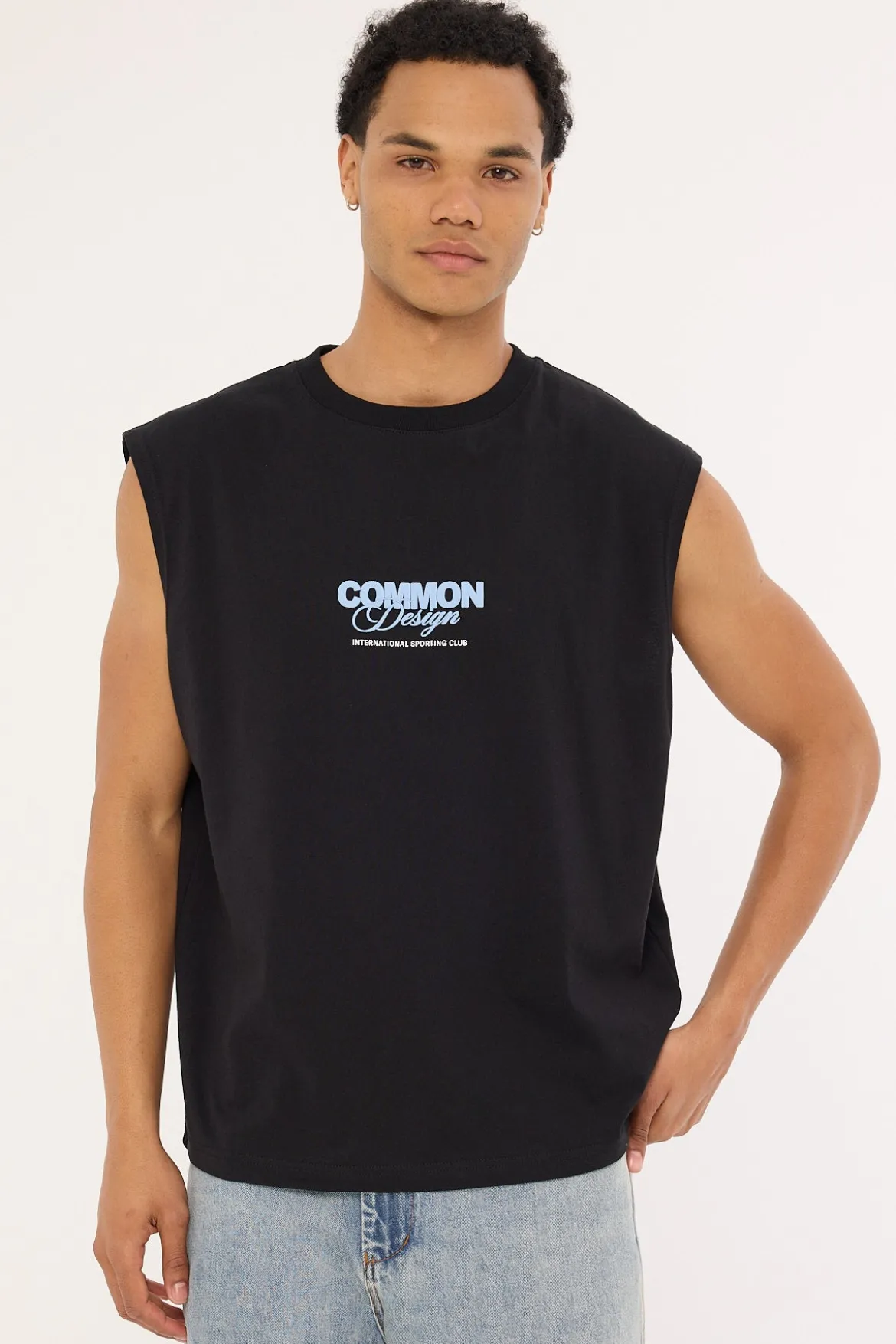 Compose Muscle Tank Black