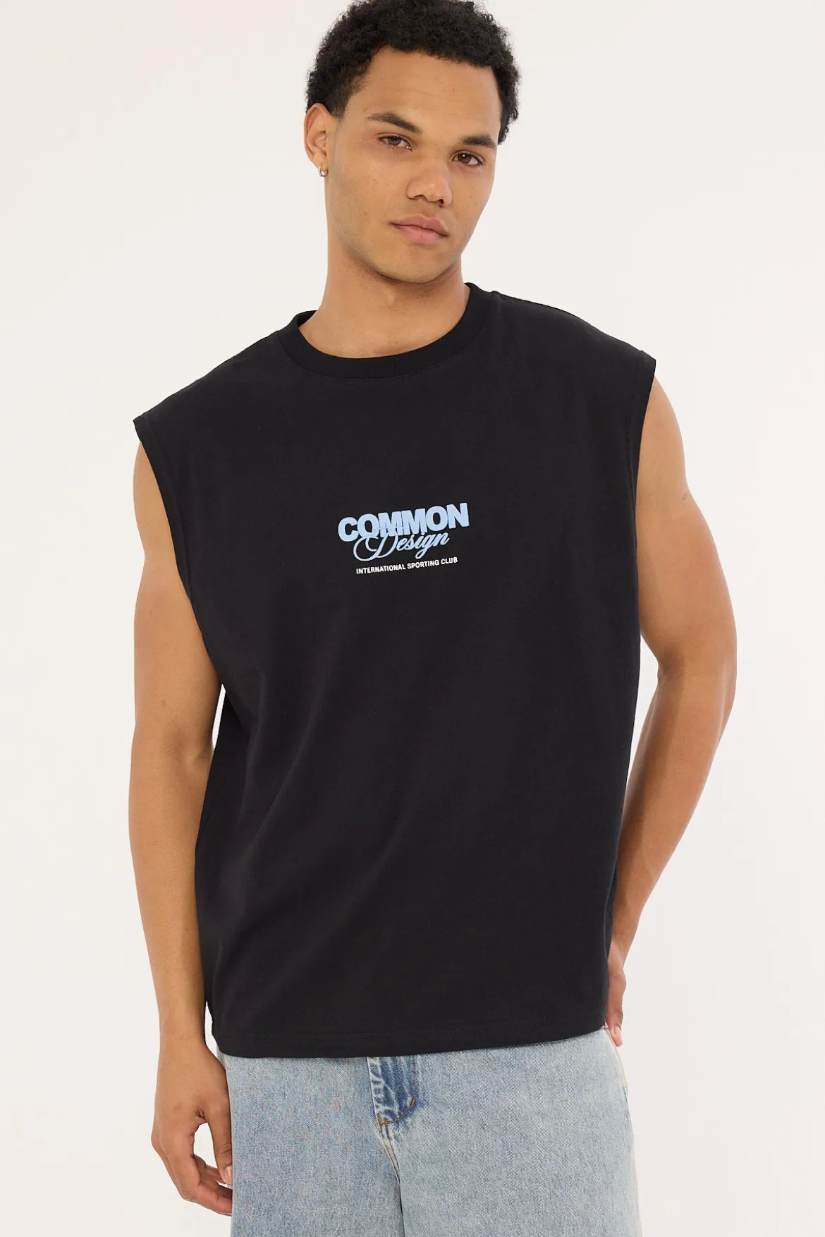 Compose Muscle Tank Black