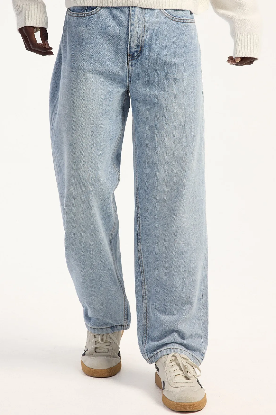 Concord Baggy Jean Fog Blue