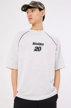 Control Raglan Street Super Heavy Tee Snow Marle
