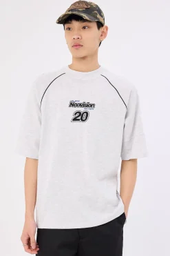 Control Raglan Street Super Heavy Tee Snow Marle