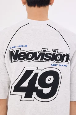 Control Raglan Street Super Heavy Tee Snow Marle