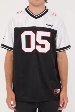 Corporate Football Jersey Black/White/Red