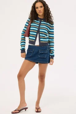 Countryside Skort Blue Denim
