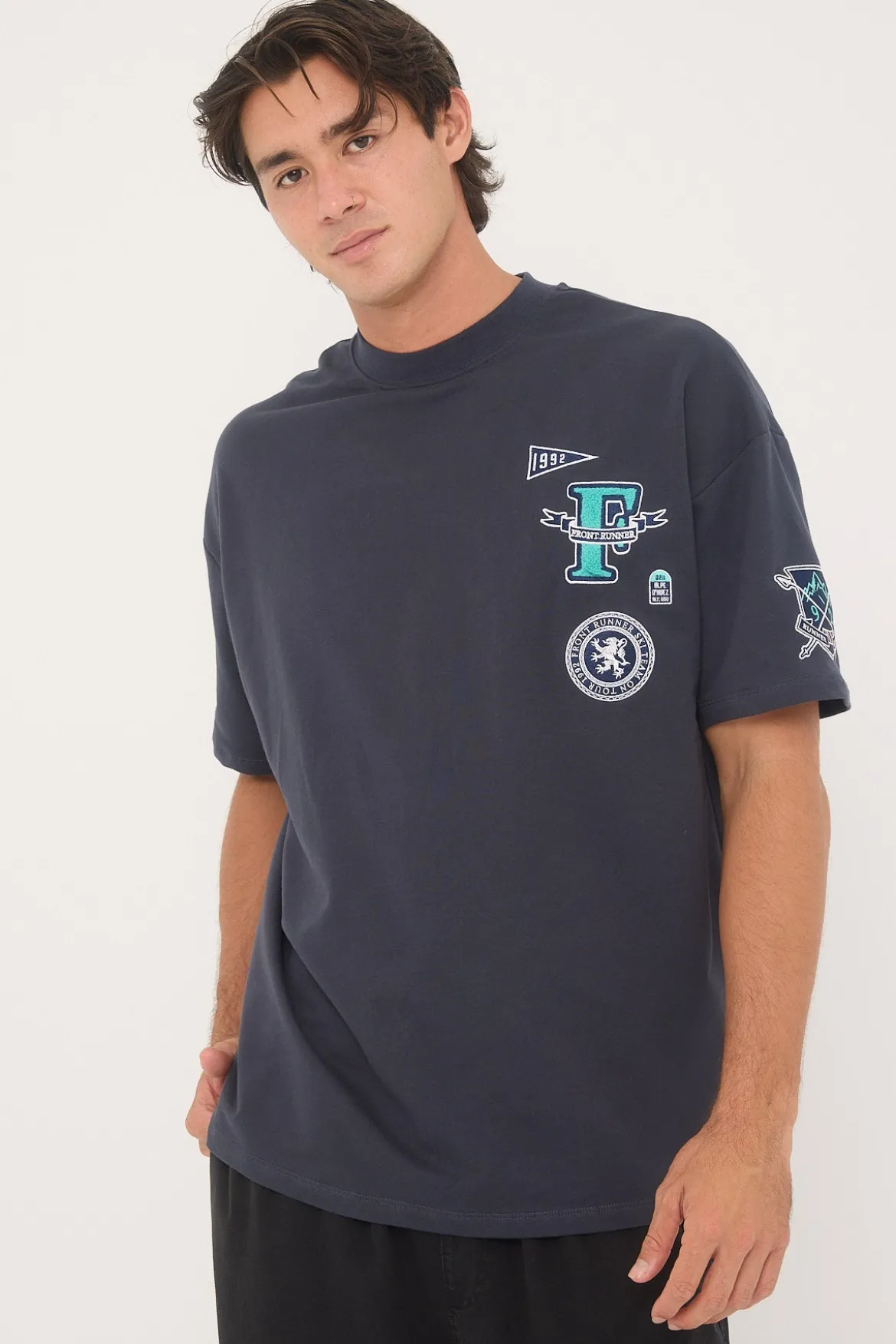 Coureur Avant Tee Navy