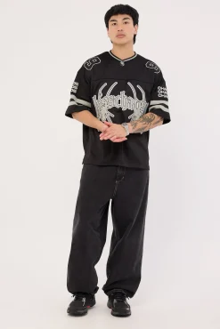 Crawl Gridiron Jersey Black