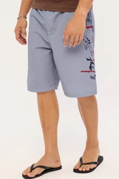 Crisis Hybrid Waist Boardshort Stone Grey