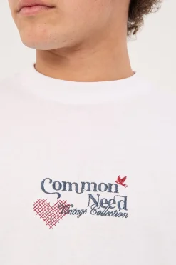 Cross Stitch Heavyweight Easy Tee White