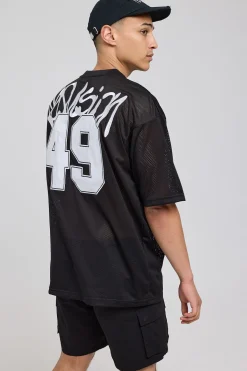 Crucial V Neck Jersey Black
